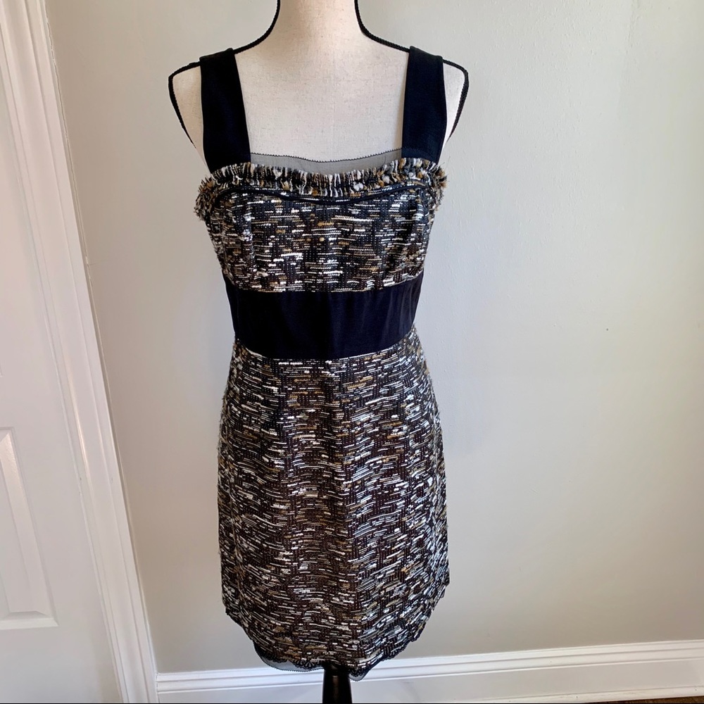 AYSHA DRESS tweed with cute details